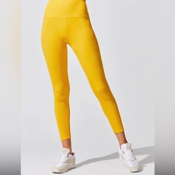 NWT Carbon38 Ribbed 7/8 Legging - Picture 1 of 9